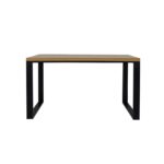 st373 tammepuidust laud naturaalne puit disain metalljalad sistra mööbel maakodu sisustus mööblipood suur laud väike laud tugev laud drewmax 1