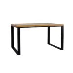 st373 tammepuidust laud naturaalne puit disain metalljalad sistra mööbel maakodu sisustus mööblipood suur laud väike laud tugev laud drewmax 2