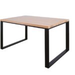 st373 tammepuidust laud naturaalne puit disain metalljalad sistra mööbel maakodu sisustus mööblipood suur laud väike laud tugev laud drewmax 3