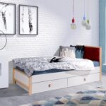 Zara üheinimesevoodi 180×80 valge pöök kvarts 202 laste noorte tuba sistra mööbel kodusisustus magamistuppa