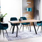 brick laud sistra mööbel wotan tamm must metalljalg pikendatav köögilaud kodu remont ja sisustus ilus uus elutoa mudel 5